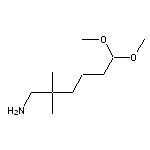 6,6-dimethoxy-2,2-dimethylhexan-1-amine