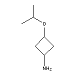 3-(propan-2-yloxy)cyclobutan-1-amine