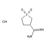 1,1-dioxo-1$l^{6}-thiolane-3-carboximidamide hydrochloride