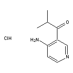 1-(4-aminopyridin-3-yl)-2-methylpropan-1-one hydrochloride