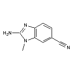 2-amino-1-methyl-1H-1,3-benzodiazole-6-carbonitrile