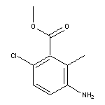 methyl 3-amino-6-chloro-2-methylbenzoate