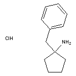 1-benzylcyclopentan-1-amine hydrochloride