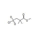 methyl 3-(chlorosulfonyl)-2,2-dimethylpropanoate