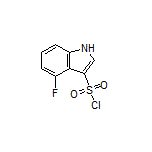 4-Fluoro-1H-indole-3-sulfonyl Chloride