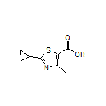 2-Cyclopropyl-4-methylthiazole-5-carboxylic Acid