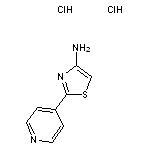 2-(pyridin-4-yl)-1,3-thiazol-4-amine dihydrochloride