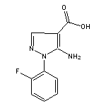 5-Amino-1-(2-fluorophenyl)-1H-pyrazole-4-carboxylic Acid