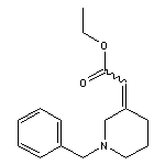 ethyl 2-(1-benzylpiperidin-3-ylidene)acetate