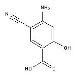 4-amino-5-cyano-2-hydroxybenzoic acid