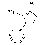 5-amino-3-phenyl-1,2-oxazole-4-carbonitrile