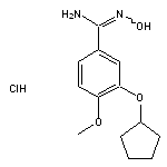 3-(cyclopentyloxy)-N’-hydroxy-4-methoxybenzene-1-carboximidamide hydrochloride