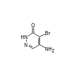 5-Amino-4-bromopyridazin-3(2H)-one