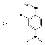 (2-bromo-4-nitrophenyl)hydrazine hydrochloride