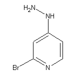 2-bromo-4-hydrazinylpyridine