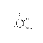 2-Amino-6-chloro-4-fluorophenol