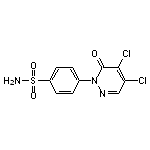 4-(4,5-dichloro-6-oxopyridazin-1(6H)-yl)benzenesulfonamide