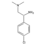 [2-amino-2-(4-chlorophenyl)ethyl]dimethylamine