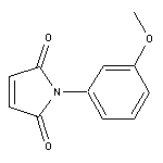 1-(3-methoxyphenyl)-2,5-dihydro-1H-pyrrole-2,5-dione