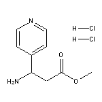 methyl 3-amino-3-(pyridin-4-yl)propanoate dihydrochloride