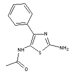 N-(2-amino-4-phenyl-1,3-thiazol-5-yl)acetamide