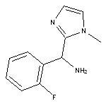 (2-fluorophenyl)(1-methyl-1H-imidazol-2-yl)methylamine