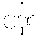 1,3-dioxo-1H,2H,3H,5H,6H,7H,8H,9H-pyrimido[1,6-a]azepine-4-carbonitrile