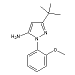 3-tert-butyl-1-(2-methoxyphenyl)-1H-pyrazol-5-amine