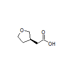 (R)-2-(Tetrahydrofuran-3-yl)acetic Acid