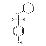 4-amino-N-(oxan-4-yl)benzene-1-sulfonamide