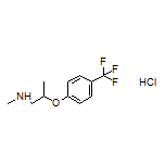 N-Methyl-2-[4-(trifluoromethyl)phenoxy]-1-propanamine Hydrochloride