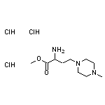 methyl 2-amino-4-(4-methylpiperazin-1-yl)butanoate trihydrochloride