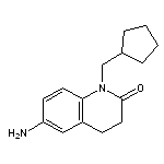 6-amino-1-(cyclopentylmethyl)-1,2,3,4-tetrahydroquinolin-2-one