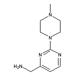 2-(4-Methyl-1-piperazinyl)pyrimidine-4-methanamine