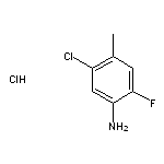 5-chloro-2-fluoro-4-methylaniline hydrochloride