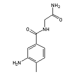 2-[(3-amino-4-methylphenyl)formamido]acetamide