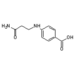 4-[(2-carbamoylethyl)amino]benzoic acid