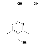 (trimethylpyrimidin-5-yl)methanamine dihydrochloride