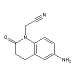 2-(6-amino-2-oxo-1,2,3,4-tetrahydroquinolin-1-yl)acetonitrile