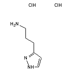 3-(1H-pyrazol-3-yl)propan-1-amine dihydrochloride