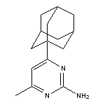 4-(adamantan-1-yl)-6-methylpyrimidin-2-amine