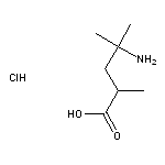 4-amino-2,4-dimethylpentanoic acid hydrochloride