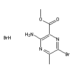 methyl 3-amino-6-bromo-5-methylpyrazine-2-carboxylate hydrobromide