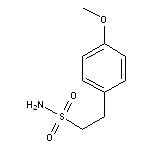 2-(4-methoxyphenyl)ethane-1-sulfonamide