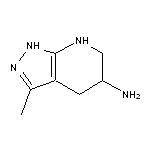 3-methyl-1H,4H,5H,6H,7H-pyrazolo[3,4-b]pyridin-5-amine