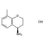 (4R)-8-methyl-3,4-dihydro-2H-1-benzopyran-4-amine hydrochloride