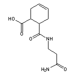 6-[(3-Amino-3-oxopropyl)carbamoyl]-3-cyclohexenecarboxylic Acid