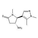 (trans)-4-amino-5-(1,5-dimethyl-1H-pyrazol-4-yl)-1-methylpyrrolidin-2-one