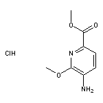 methyl 5-amino-6-methoxypyridine-2-carboxylate hydrochloride