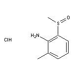 2-methanesulfinyl-6-methylaniline hydrochloride